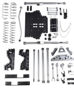 Rubicon Express 4.5" Extreme-Duty Long Arm Tri-Link Suspension Lift Kit without Shocks for 1997-2002 Jeep Wrangler TJ