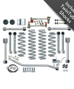 Rubicon Express 4.5" Super-Flex Short Arm Suspension Lift Kit with Twin-Tube Shocks for 1993-1998 Jeep Grand Cherokee ZJ