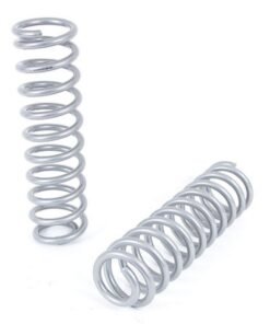 Rubicon Express Front Coil Springs for 3.5" Lift, Silver Powder Coat for 1984-2001 Jeep Cherokee XJ/ Comanche MJ