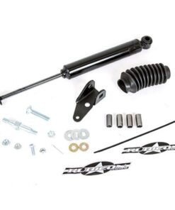 Rubicon Express Steering Stabilizer and Relocation Bracket for 2007-2017 Jeep Wrangler JK/ Wrangler Unlimited JK