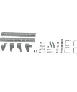 B&W Trailer Hitches RVK2605 5th Wheel Mounting Rails with Quick Fit Custom Bracket Kit