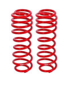 BMR Suspension SP012 Red 1.5" Drop Rear Lowering Springs for 05-14 Ford Mustang