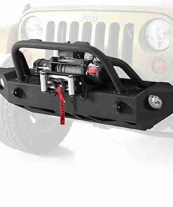 Smittybilt SRC Front Carbine Bumper for Jeep Wrangler JK - Black - 76744