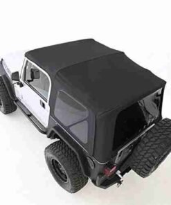 Smittybilt Premium Canvas Replacement Soft Top w/ Tinted Windows - Jeep Wrangler TJ - 9974235