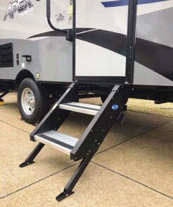 MORryde STP-2-24-09H StepAbove RV Folding Entry 2 Step