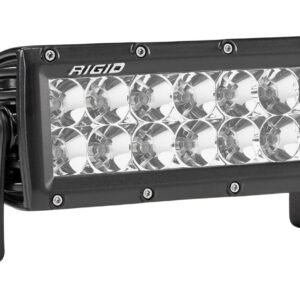 RIGID E-Series PRO LED Light, Flood Optic, 6 Inch, Black Housing