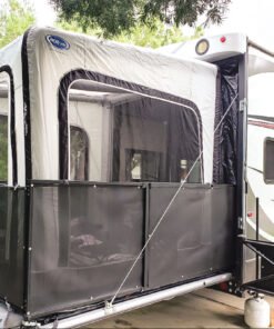 MORryde THP-EX2 Inflatable Rear Patio Tent for Toy Haulers