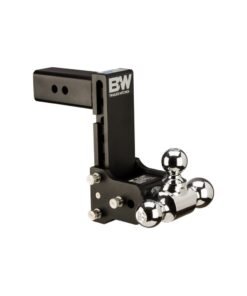 B&W Trailer Hitches TS20050B Tow & Stow 2-1/2" Adjustable Tri-Ball Mount (Black)