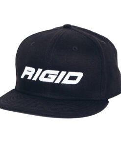 RIGID Industries 1031 RIGID New Era Flat Bill Hat With 3D Embroidered Logo, Snapback