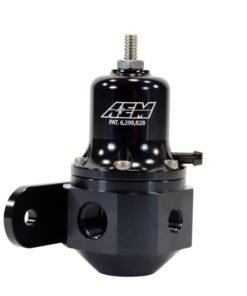 AEM High Capacity Universal Black Adjustable Fuel Pressure Regulator