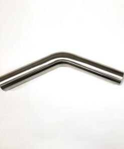 Stainless Bros 2.36in Diameter 1.5D / 3.5in CLR 45 Degree Bend 6.5in leg/6.5in leg Mandrel Bend