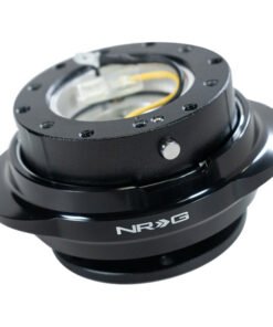 NRG Quick Release Gen 2.2 - Black Body / Shiny Black Oval Ring