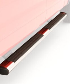 Lund 2019 Chevy Silverado 1500 Crew Cab (Rocker Panel) 6in. Oval Straight SS Nerf Bars - Polished