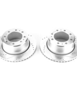 Power Stop 13-18 Ram 3500 Rear Evolution Drilled & Slotted Rotors - Pair