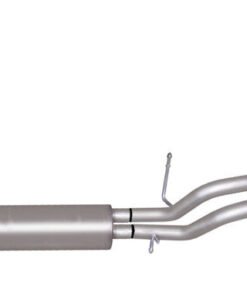 Gibson 07-12 Chevrolet Avalanche LS 5.3L 2.25in Cat-Back Dual Sport Exhaust - Aluminized