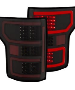 ANZO 18-19 Ford F-150 LED Taillights Black