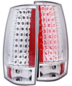 ANZO 2007-2014 Chevrolet Suburban LED Taillights Red/Clear G4