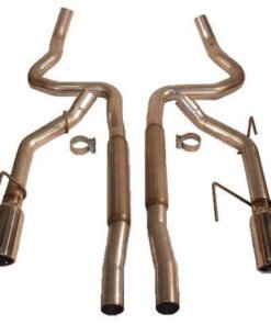 ROUSH 2005-2009 Ford Mustang GT/GT500 Enhanced Sound Dual Cat-Back Exhaust Kit