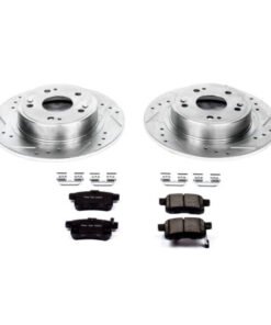 Power Stop 09-10 Acura TSX Rear Z23 Evolution Sport Brake Kit