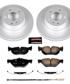 Power Stop 11-13 BMW 328i Rear Z23 Evolution Sport Coated Brake Kit