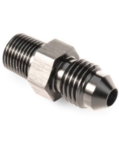 Snow Performance 1/8in NPT To 4AN Straight Water Fitting (Black)