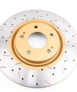 DBA 03-05 Evo 8/9 Front Drilled & Slotted 4000 Series Rotor