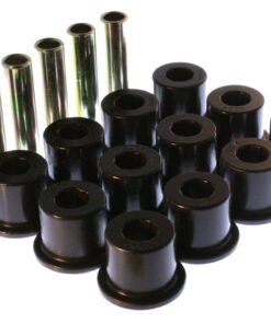 Energy Suspension 3.2106G Black Rear Leaf Spring Bushings - 1.5 in eye