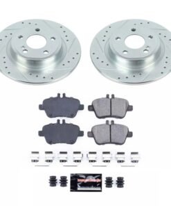 Power Stop 17-19 Infiniti QX30 Rear Z23 Evolution Sport Brake Kit