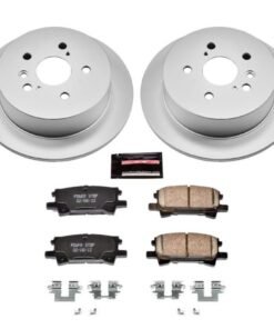 Power Stop 04-06 Lexus RX330 Rear Z17 Evolution Geomet Coated Brake Kit