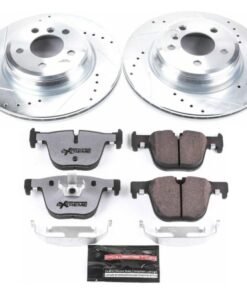 Power Stop 15-16 BMW 328i xDrive Rear Z26 Street Warrior Brake Kit
