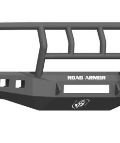 Road Armor 17-20 Ford F-250 Stealth Front Bumper w/Titan II Guard Standard Flare - Tex Blk