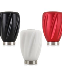 Steel Core Twist Shift Knob Black Delrin