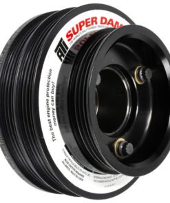 ATI Damper - 5.67in - Alum - (2) 4 Grv - Nissan RB26 - R32 Only - 1Pc - w/Power Steering Pulley