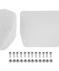 BMR 15-20 Ford Mustang A/C & Heater Delete Panel (Aluminum) - Bare
