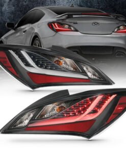 ANZO 10-13 Hyundai Genesis 2DR LED Taillights Smoke