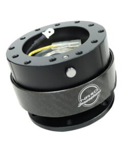 NRG Quick Release Gen 2.0 - Black Body / Black Carbon Fiber Ring