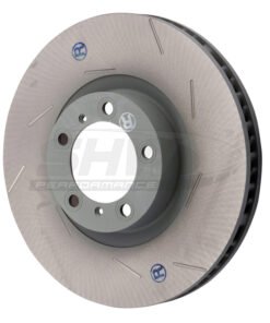 SHW 11-16 Porsche Panamera 4 3.6L w/o Ceramic Brakes Right Front Slotted Monobloc Brake Rotor
