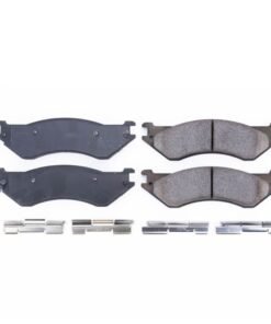 Power Stop 01-08 Dodge Ram 2500 Rear Z17 Evolution Ceramic Brake Pads w/Hardware