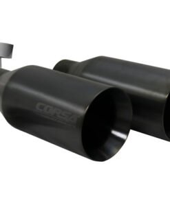 Corsa 2019 Ram 1500 5.7L Crew Cab w/ 57in or 76in Bed Cat-Back Dual Rr Exit 5in Gun Metal Tips
