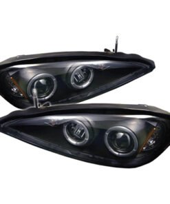 Spyder Pontiac Grand AM 99-05 Projector Headlights LED Halo LED Blk Low 9006 PRO-YD-PGAM99-HL-BK