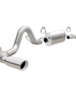 MagnaFlow Cat-Back 2016 Toyota Tacoma 3.5L V6 SS 3in Single Pass Side Exit Rear 4in Tip