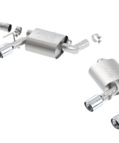 Borla 16 Chevy Camaro SS 6.2L w/ Dual NPP Atak Quad RD RL Tips Dual Exit Rear Section Exhaust