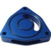 Torque Solution Blow Off BOV Sound Plate (Blue) 16+ Honda Civic 1.5T