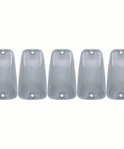 ANZO 1988-2000 Chevrolet Silverado 3500 LED Cab Roof Light Kit Clear 5pc Replac Lens and LED Bulbs