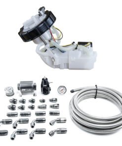 DeatschWerks 01-05 Honda Civic/02-06 Acura RSX DW400 Pump Module & Return Kit SS CPE