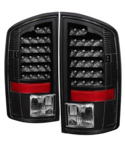Spyder 5072979 Black LED Tail Lights for 02-06 Dodge Ram 1500 & 03-06 2500/3500