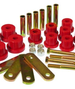 Prothane 67-81 Chevy Camaro HD Spring & Shackles Bushings - Red