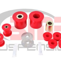 BMR 08-09 Pontiac G8 Rear Suspension Bushing Kit (BK004 BK005 BK006) - Black/Red