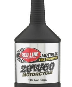 Red Line 20W60 Motorcycle Oil Quart - Case of 12