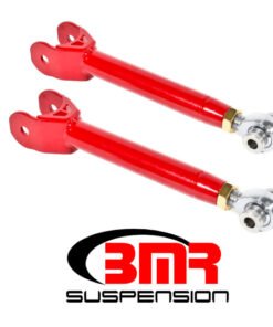 BMR 16-17 6th Gen Camaro Upper Trailing Arms w/ Single Adj. Rod Ends - Red